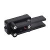 Double Paddle Telegraph Key CW Keyer Portable Morse Code Key with Magnetic Base ABS Compact Lightweight view 2
