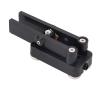 Double Paddle Telegraph Key CW Keyer Portable Morse Code Key with Magnetic Base ABS Compact Lightweight view 4