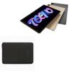 BoxWave Case Compatible with Tecno Megapad - QuickZip PlushSuit, Dual Zipper Sleeve Pouch Case with Soft Interior - Jet Black view 1
