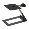 TTETTZ Desktop Speaker Stand Studio Monitor Riser Mount with Vibration Absorption Pad for Bedroom view 1