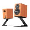 TTETTZ Desktop Speaker Stand Studio Monitor Riser Mount with Vibration Absorption Pad for Bedroom view 2