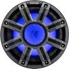 KICKER Subwoofer and Grille Package of 2 Items 10" Premium LED Marine Subwoofer (4-ohm) with Charcoal and White Grilles 51MWE104+51MWG10W view 2