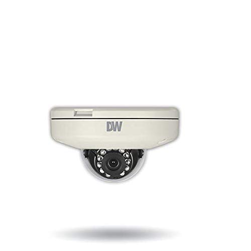Digital Watchdog DWC-MF4Wi4C6: MEGApix CAAS 4MP Ultra Low-Profile Vandal Dome IP Camera with 4.0mm Fixed Lens and Smart IR