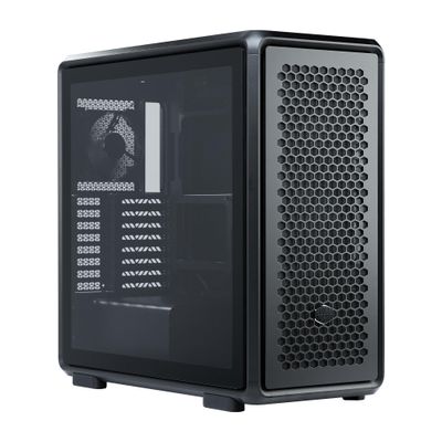 Cooler Master MasterFrame 600 Freeform 2.0 Modular Platform ATX Mid-Tower Case, Aluminum Frame, Magnetic Side Panels, Customizable Internal, 410mm GPU Max, 420mm AIO Max, Type C, Tempered Glass