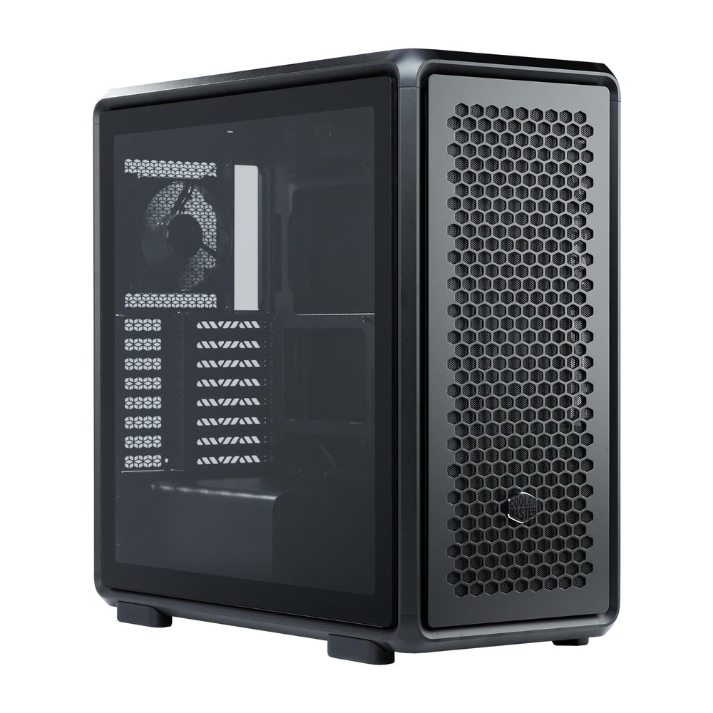 Cooler Master MasterFrame 600 Freeform 2.0 Modular Platform ATX Mid-Tower Case, Aluminum Frame, Magnetic Side Panels, Customizable Internal, 410mm GPU Max, 420mm AIO Max, Type C, Tempered Glass