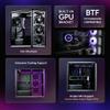 Cooler Master MasterFrame 600 Freeform 2.0 Modular Platform ATX Mid-Tower Case, Aluminum Frame, Magnetic Side Panels, Customizable Internal, 410mm GPU Max, 420mm AIO Max, Type C, Tempered Glass view 2