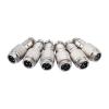 BHUPWZE GX12 Aviation Butt-Joint Connector Female Plug 2pin3pin4pin Male Plug Push-Pull 5/6/7pin Cable Butt Joint Connector(7 pin male5pcs) view 3