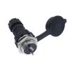 BHUPWZE 10pcs Aviation Connector GX16 M16 Waterproof Docking Back Nut Male&Female Plug/Socket 2pin3pin4pin5pin6pin7pin8pin9pin10pin(Back nut 7P 10PCS) view 3