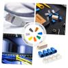100 Pcs Protective Sleeve Cable Ties Reusable St Fiber Cable Grommet Cable Internet Network Tester Fiber Optic Patch Cable Splice Outlet Connectors Cord Plastic view 4