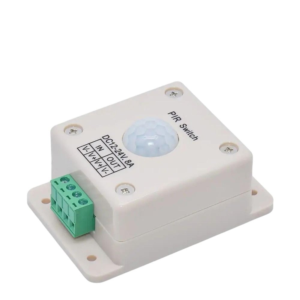 12V 24V 8A PIR Motion Sensor Switch DC 12-24V Infrared IR Body PHot Forosensitive Control Detect On Off Switch Aisle Indoor Switch New for Arrival 2025 High for Quality