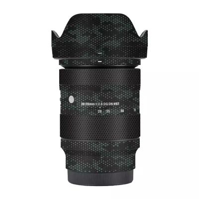 Camerea Lens Skin Anti-Scratch Sticker for Sigma 28-70mm F2.8 DG DN Fit for Sony E Mount Camerea Coat Vinly Protective Film Body Protector Decals Cover 1:2.8 28-70 2.8(Mamba Green)