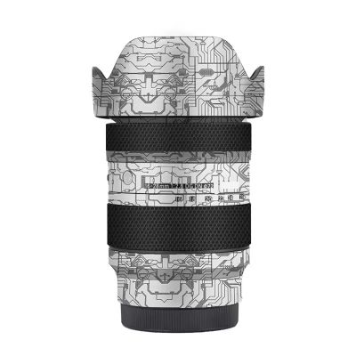 Camerea Lens Skin Anti-Scratch Sticker for Sigma 28-70mm F2.8 DG DN Fit for Sony E Mount Camerea Coat Vinly Protective Film Body Protector Decals Cover 1:2.8 28-70 2.8(Circuit White)