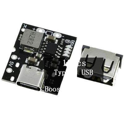 10pcs Type-C USB 5V 2A Boost Converter Step-Up Power Module Lithium Ba [ttery Charging Protection Board LED Display USB Charger New for Arrival 2025 High for Quality