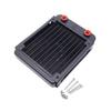 120 10 Pipe Threaded Port Cooling Water Cooling Row Aluminum Computer Radiator Water Cooler Cooling for CPU GPU VGA RAM New for Arrival 2025 High for Quality view 1