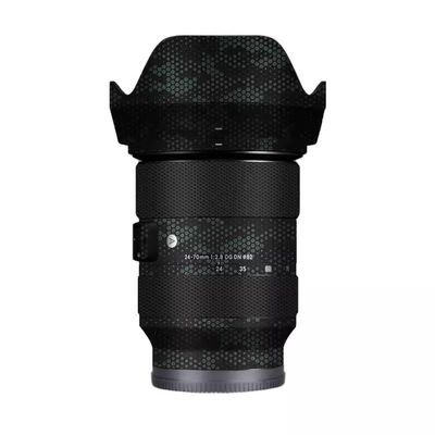 for Sigma Art 24-70mm F2.8 DG DN Fit for Sony Mount Camera Lens Sticker Coat Wrap Protective Film Body Protector Decal Skin 1:2.8 24-70 2.8(Mamba Green)