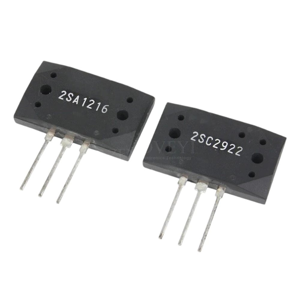 10pcs/lot 2SA1216 2SC2922 A1216 C2922 (5pcs A1216 + 5pcs C2922) MT-200 Audio Amplifier IC in Stock New for Arrival 2025 High for Quality