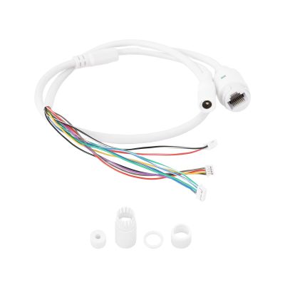 Create idea 11Pin POE IP Network Cable PCB Module POE Adapter Cable, RJ45 Female/DC Male Waterproof Cable Suitable for IP Camera, CCTV, Network