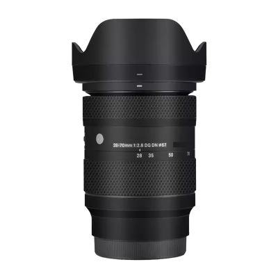 Camerea Lens Skin Anti-Scratch Sticker for Sigma 28-70mm F2.8 DG DN Fit for Sony E Mount Camerea Coat Vinly Protective Film Body Protector Decals Cover 1:2.8 28-70 2.8(Matte Black)