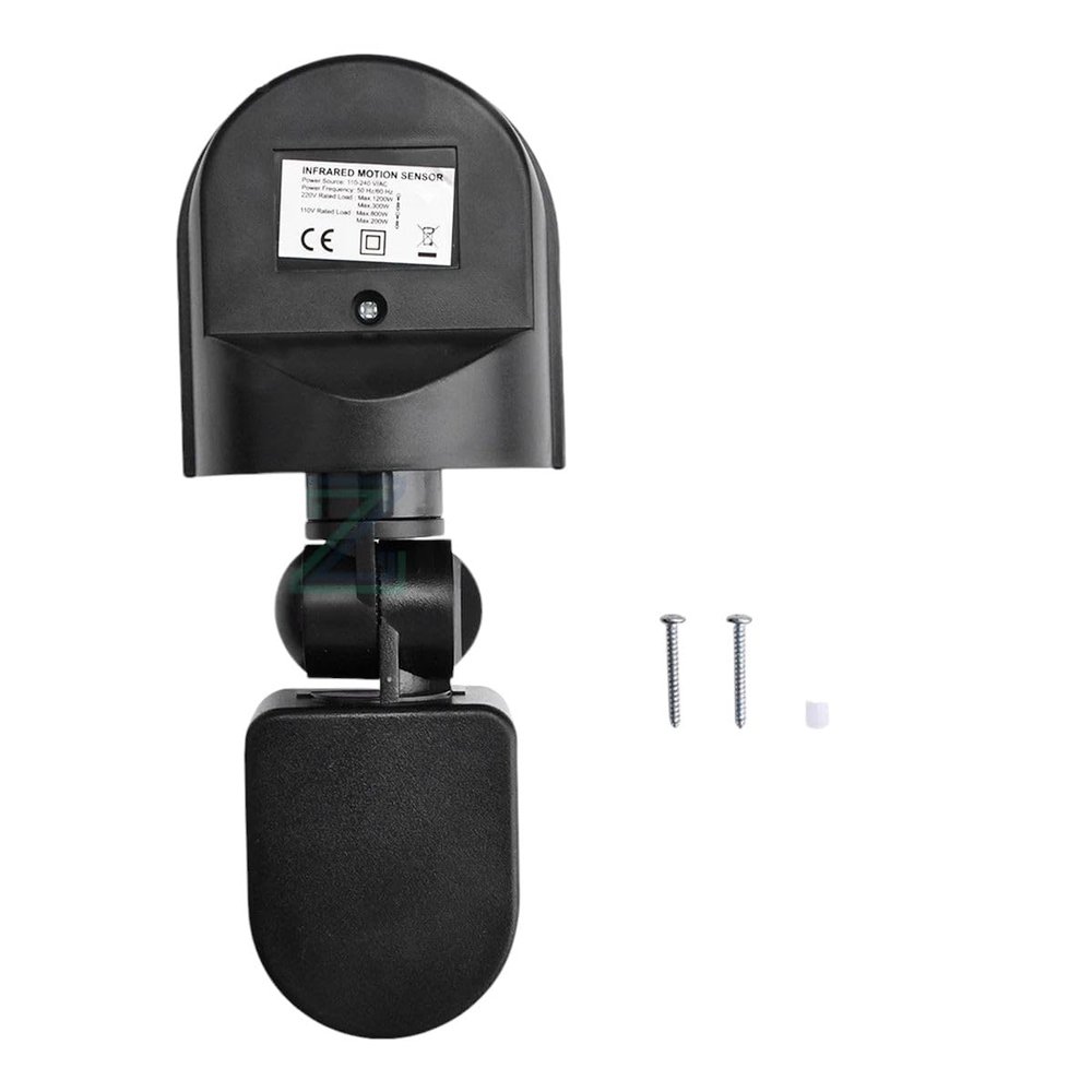 110-240V Portable Sensor Switch Plastic Detector Outdoor 180 Degree Detection Motion Sensor Blk/White New for Arrival 2025 High for Quality