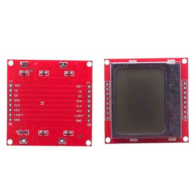 10pcs/lot Smart Electronics LCD Module Display Monitor White Backlight Adapter PCB 84 * 48 84x84 Nokia 5110 Screen for Arduieno New for Arrival 2025 High for Quality