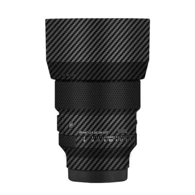 for Sigma Art 85mm F1.4 DG DN Fit for Sony Mount Camera Decal Skin Vinyl Wrap Film Camera Lens Body Protective Sticker Protector Coat 1:1.4 85 1.4(Carbon Fiber Black)