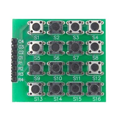 1PCS 4x4 Matrix 16 Keypad Keyboard Module 16 Button Mcu for DIY Starter Kit New for Arrival 2025 High for Quality