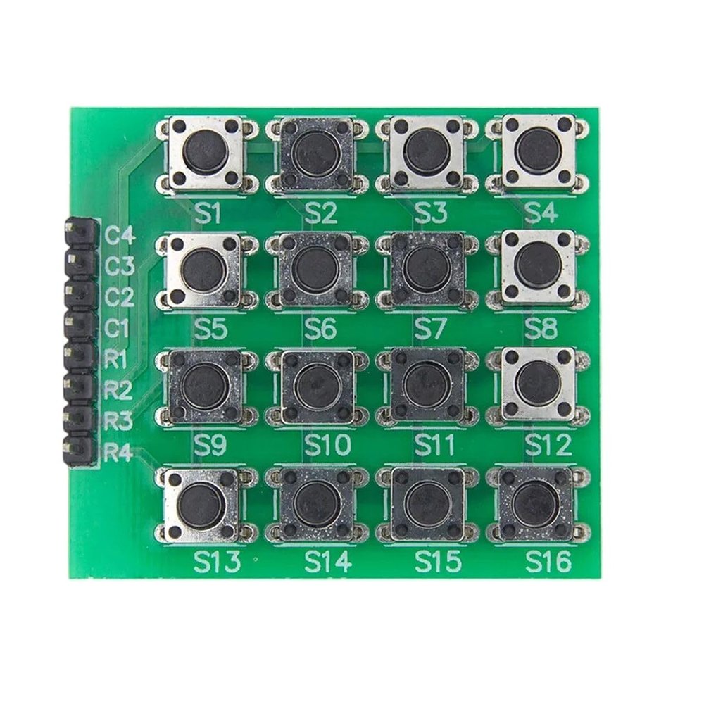 1PCS 4x4 Matrix 16 Keypad Keyboard Module 16 Button Mcu for DIY Starter Kit New for Arrival 2025 High for Quality