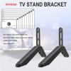 SERDAS Universal Table Top TV Stand Mount for Sony Sansui LG Vizio Hisense LED Screen Television Height Legs Anti Slip Strong TV Base view 2