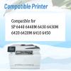 HXOULP 407507 Toner Cartridge Replacement for Ricoh SP 6430dn Black Toner 10,000 Page-Yield, Work with SP 6430 6430dn 6420 6420M 6410 6450 6440 6440M Printer 4 Packs view 2