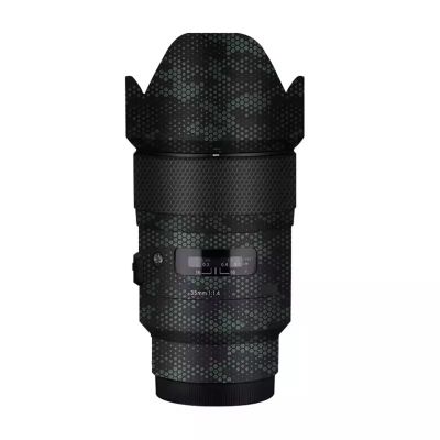 35 1.4 Camera Lens Skin Sony Coat Wrap Protective Film Body Decal Anti-Scratch Sticker Accessories for Sigma 35mm F1.4 DG HSM Art Fit for Sony Mount Camera 1:1.4(Mamba Green)