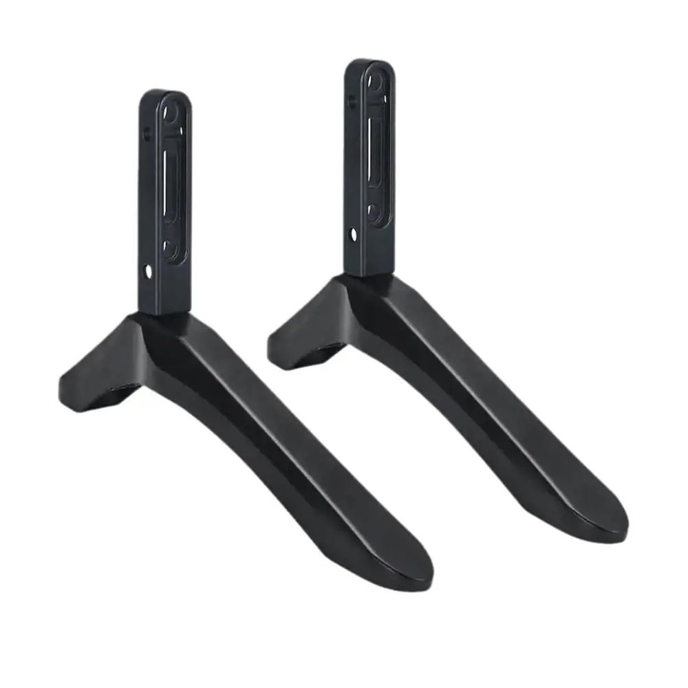 AXPTI 2pcs Universal TV Stand Base Mount for 20-50mmLCD TV Not for TV Black Television Bracket Table Holder