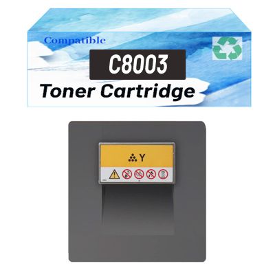 HXOULP MP C8003 MP C6503 Toner Cartridge High Capacity Replacement for Ricoh 842196 842197 842198 842199 Toner for Ricoh MP C8003 MP C6503 Printer 1 Yellow
