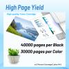 HXOULP MP C8003 MP C6503 Toner Cartridge High Capacity Replacement for Ricoh 842196 842197 842198 842199 Toner for Ricoh MP C8003 MP C6503 Printer 1 Yellow view 3
