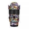 35 1.4 Camera Lens Skin Sony Coat Wrap Protective Film Body Decal Anti-Scratch Sticker Accessories for Sigma 35mm F1.4 DG HSM Art Fit for Sony Mount Camera 1:1.4(Graffiti White)
