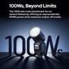 Godox V100 2.4G Wireless Camera Flash Round Head On-Camera Flash TTL Speedlite 100Ws Power Touch Control Screen Built-in LED Modeling Lamp with Detachable Sub for Canon R10 R8 R7 R6 R6 Mark II R5 view 2