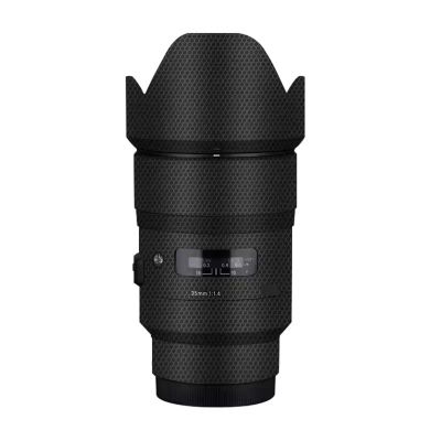 35 1.4 Camera Lens Skin Sony Coat Wrap Protective Film Body Decal Anti-Scratch Sticker Accessories for Sigma 35mm F1.4 DG HSM Art Fit for Sony Mount Camera 1:1.4(Matrix Black)