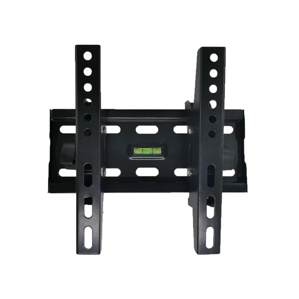 SOMKB 25KG Adjustable TV Wall Mount Bracket Flat Panel TV Frame Support 15 Degrees Tilt with Level for 15-43 Inch LCD TV LED Monitor