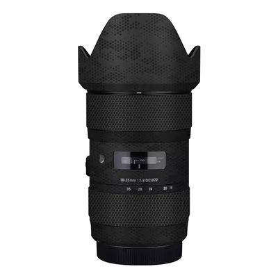 Camera Lens Premium Protector Film Sticker for Sigma 18-35mm F1.8 DC HSM Art Fit for Canon Mount Camera Skin Vinyl Wrap Film Body Protective Decal Protector Coat(Mamba Black)