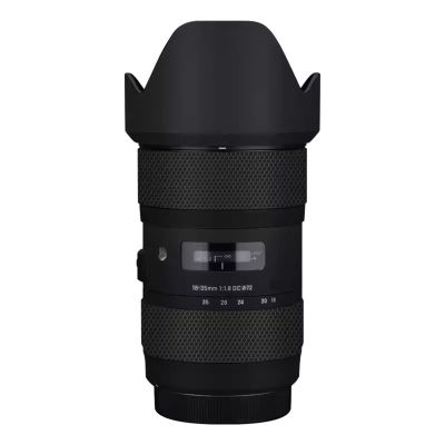 Camera Lens Premium Protector Film Sticker for Sigma 18-35mm F1.8 DC HSM Art Fit for Canon Mount Camera Skin Vinyl Wrap Film Body Protective Decal Protector Coat(Matte Black)