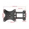 AMSOH Universal 18KG Adjustable TV Wall Mount Bracket Flat Panel TV Frame Support 15 Degrees Tilt with Gradienter 14-42 Inch LCD LED view 3