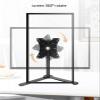 AXPTI DL-K300 Desktop 20"-40 Big Base LCD LED Single Monitor Desktop Holder Arm Full Motion tv Mount Loading 15kgs view 3