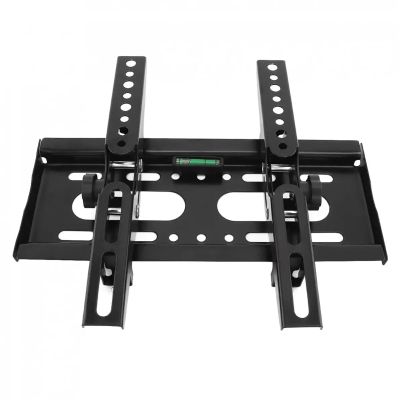 BRART 25KG Adjustable TV Wall Mount Brackets Flat Panel TV Frame Support 15 Degrees Tilt with Level for 14-42 Inch LCD LED Monitor