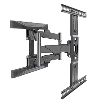 AXPTI P6 Full Motion 45-75 inch TV Wall Mount Flat Panel LED LCD Display Mount Bracket MAX.VESA 600x400mm Load 45.5kgs
