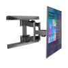 AXPTI P6 Full Motion 45-75 inch TV Wall Mount Flat Panel LED LCD Display Mount Bracket MAX.VESA 600x400mm Load 45.5kgs view 3