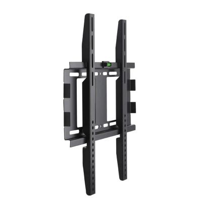 BRART TV Wall Mount Fixed for Most 26"-65" Flat/Curved TVs with Max VESA 400X400mm up to 110Lbs Space Saving Universal TV Bracket(Black)