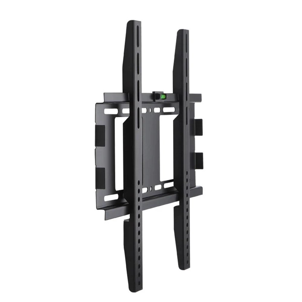 BRART TV Wall Mount Fixed for Most 26"-65" Flat/Curved TVs with Max VESA 400X400mm up to 110Lbs Space Saving Universal TV Bracket(Black)