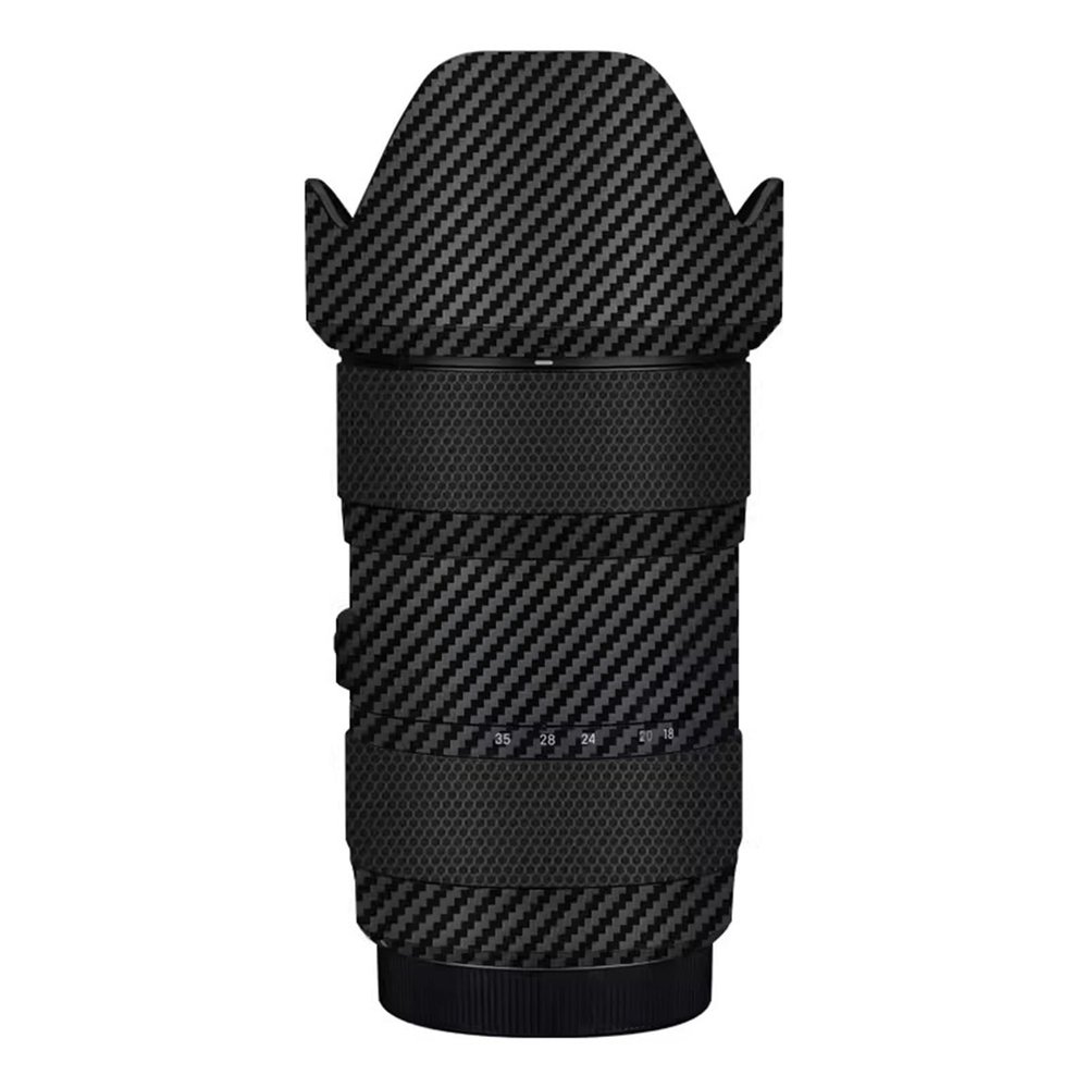 Camera Lens Premium Protector Film Sticker for Sigma 18-35mm F1.8 DC HSM Art Fit for Canon Mount Camera Skin Vinyl Wrap Film Body Protective Decal Protector Coat(Carbon Fiber Black)
