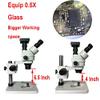 Lab Microscope Accessories 0.5X 2X 0.7X Auxiliary Glass Lens for Industry Digital Video Stereo Microscope Camera(0.3X) view 3