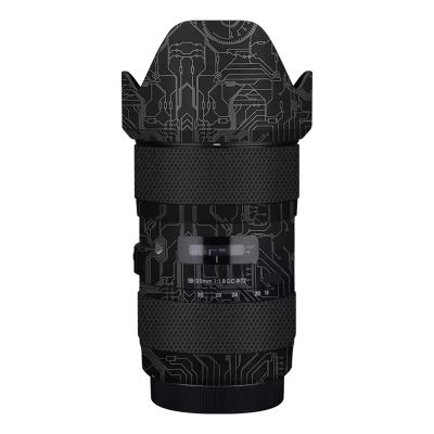 Camera Lens Premium Protector Film Sticker for Sigma 18-35mm F1.8 DC HSM Art Fit for Canon Mount Camera Skin Vinyl Wrap Film Body Protective Decal Protector Coat(Circuit Titanium)