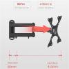DJDLFA TV Wall Mount Bracket, Rotation Tilt Swivel Retractable TV Mount Stand for 14-37 Inch LED, LCD Flat Screen TV Monitor Holder view 4